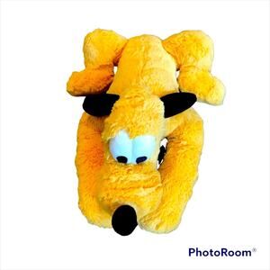 Disney Parks Pluto Plush Stuffed Animal Dog Large 14” Toy Kids Play EUC Fun